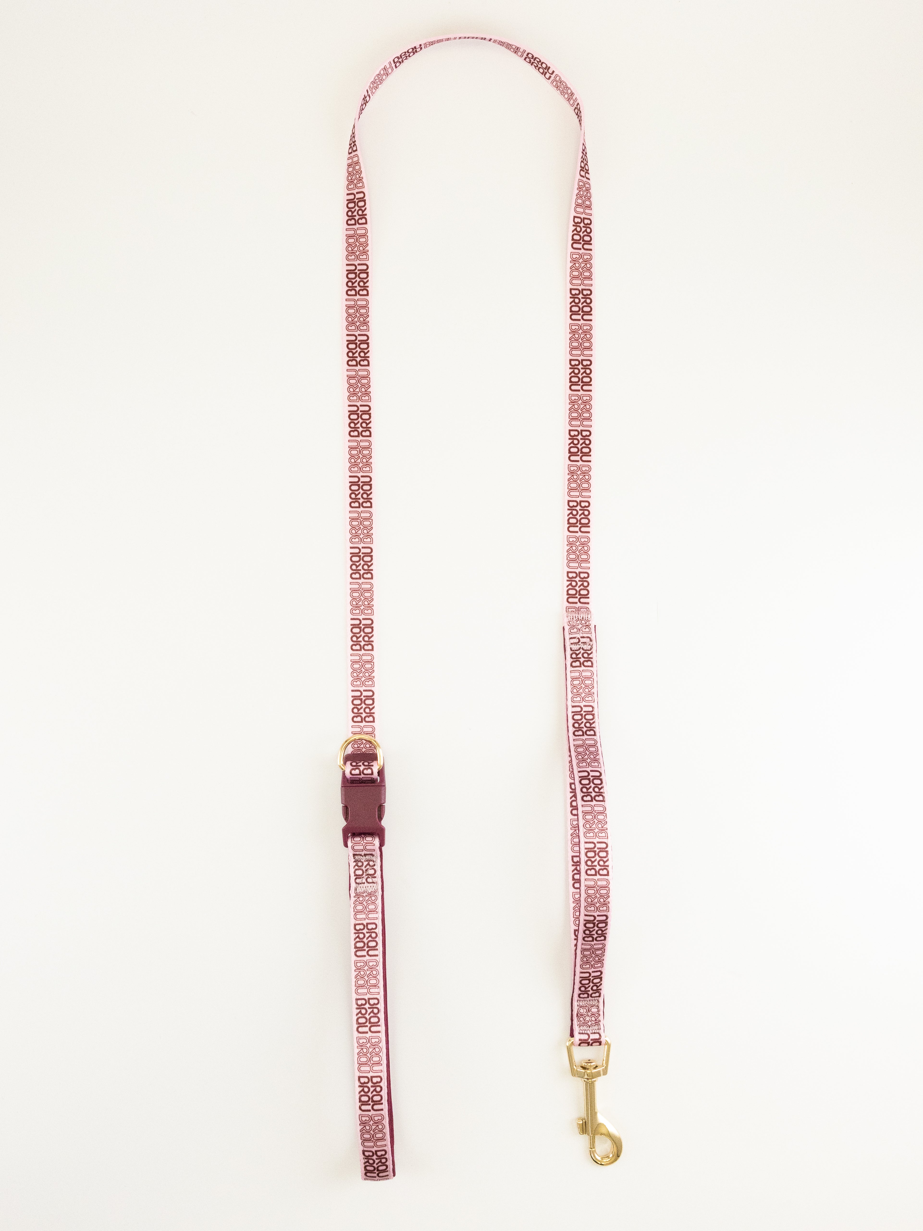 Signature Walk Set Rosa (3-teilig) - Verstellbare Leine, Halsband und Geschirr für Hunde