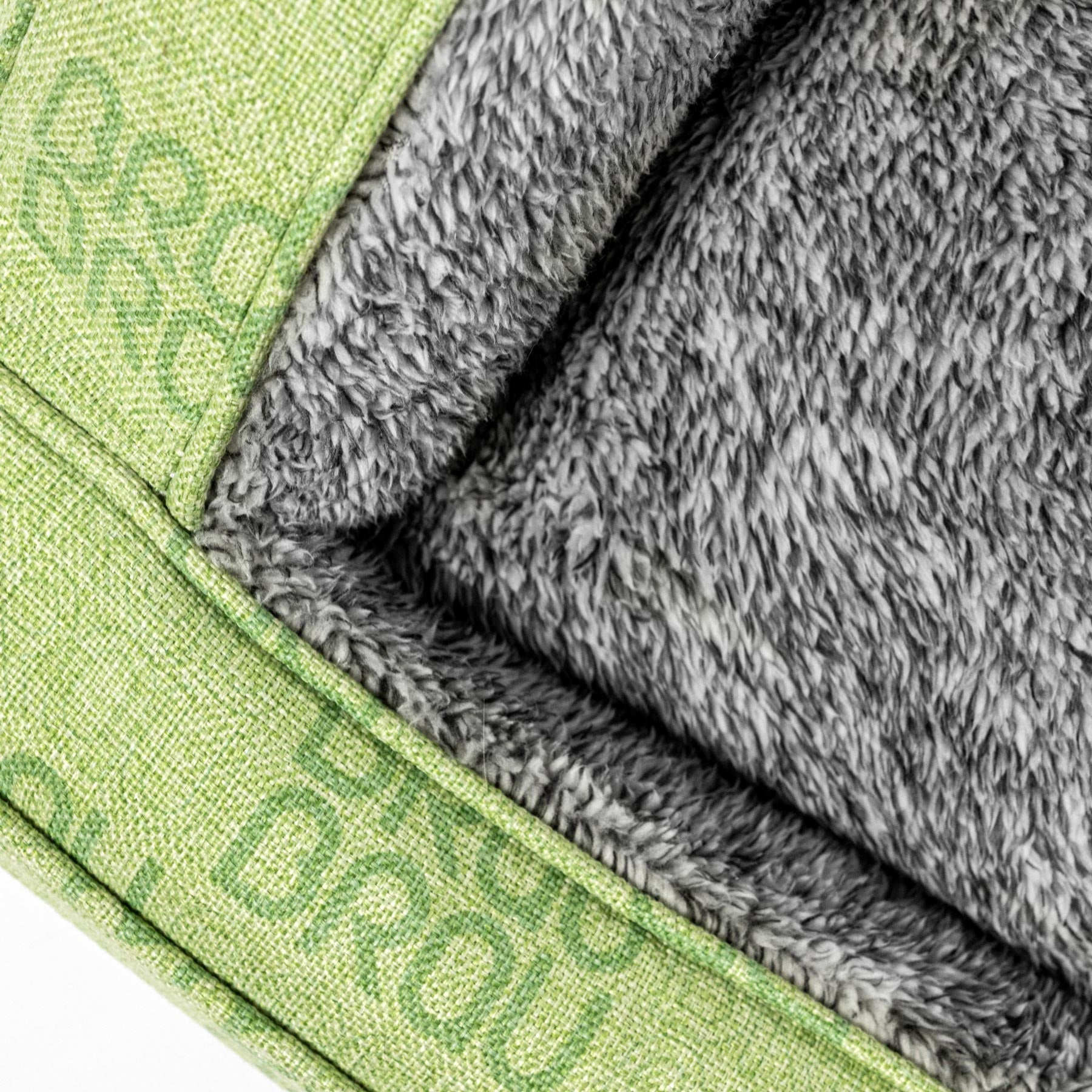 Grünes Bett - Grünes Nest BRAUBRAU für Haustiere (Hunde und Katzen)