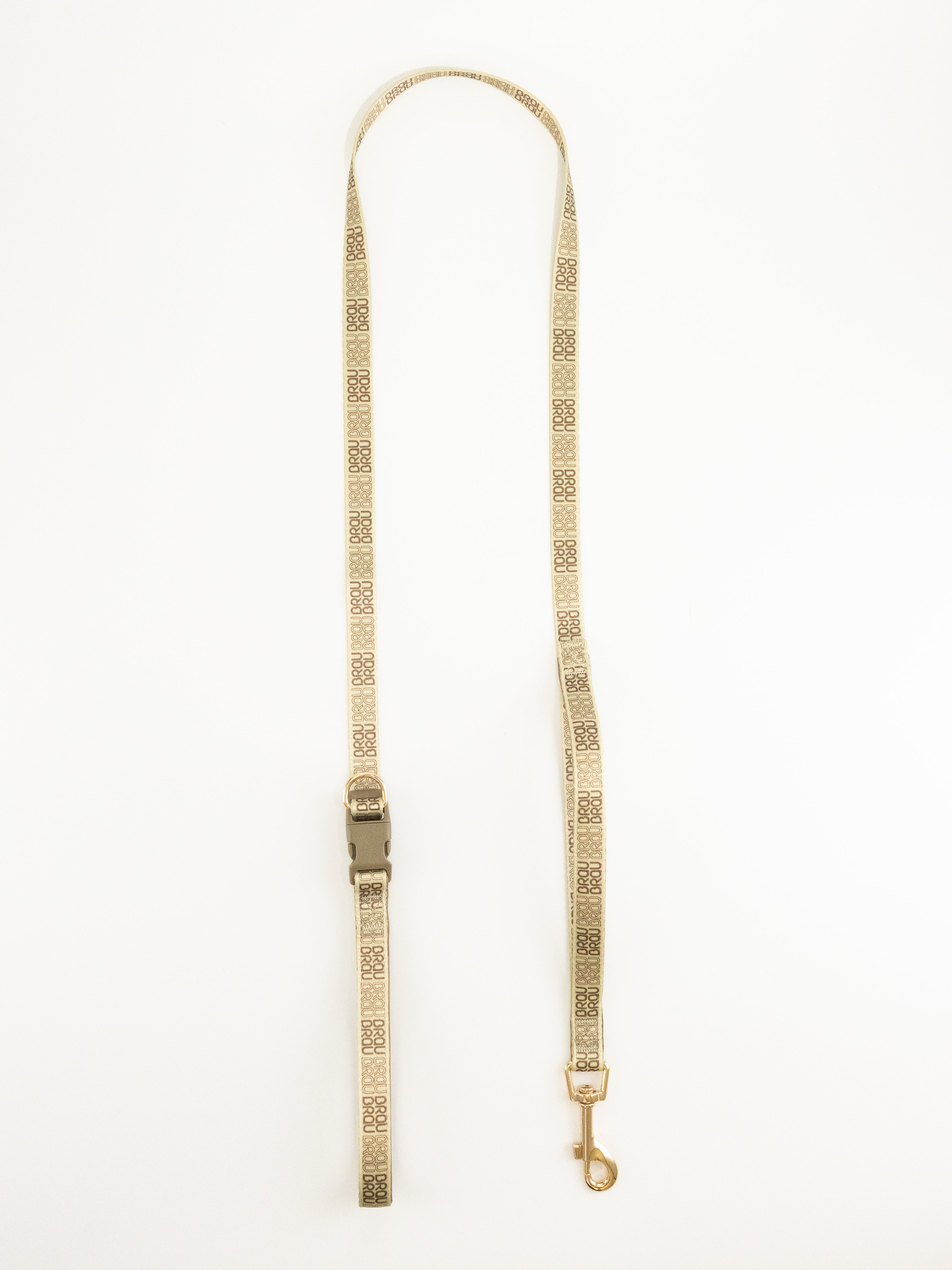 Signature Walk Set Braun (3-teilig) - Verstellbare Leine, Halsband und Geschirr für Hunde