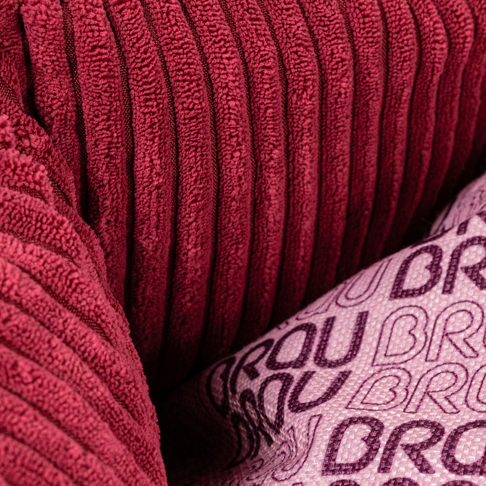 BRAUBRAU Signature Bett Round Velvet Pink - Für Hunde und Katzen