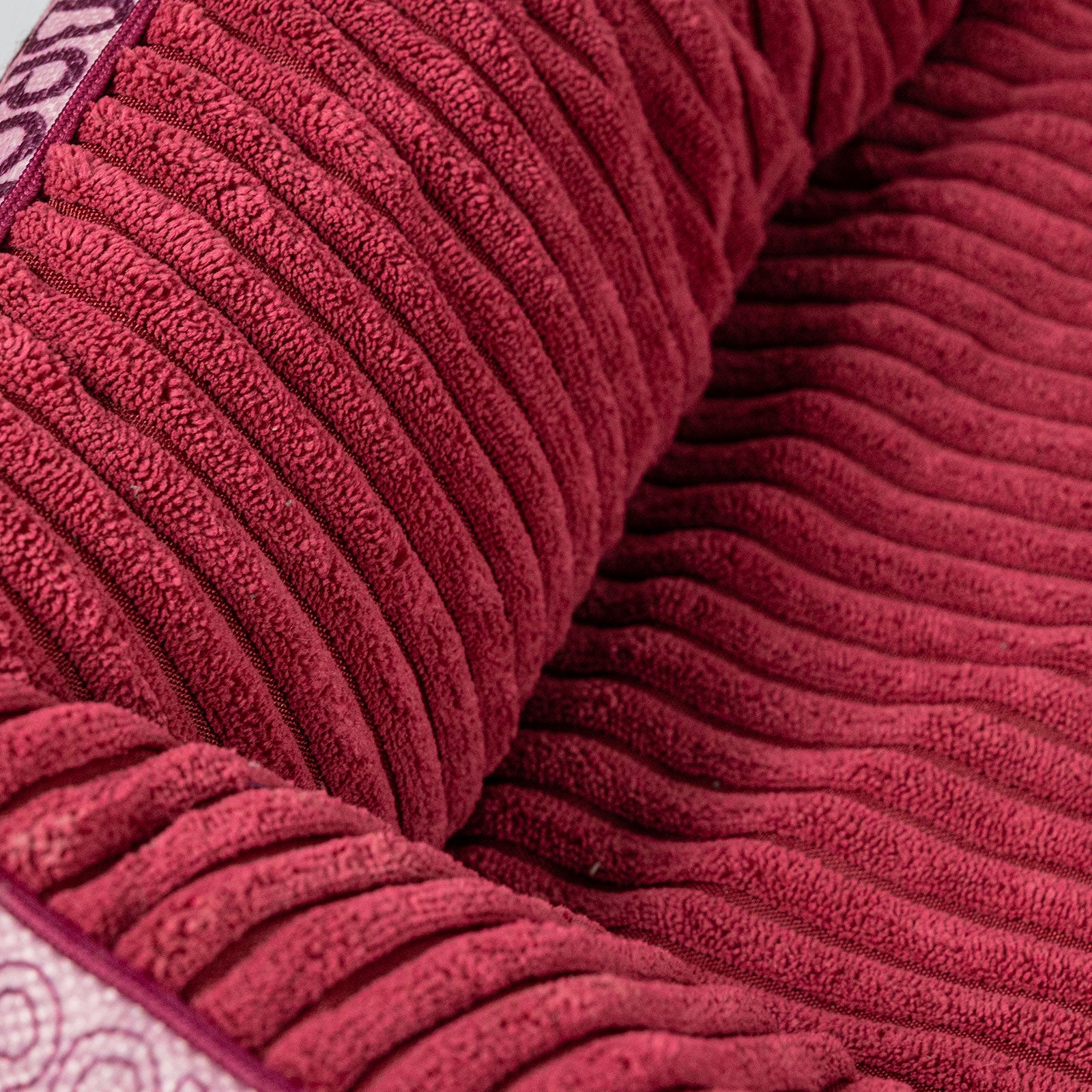 BRAUBRAU Signature Bett Square Velvet Pink - Für Hunde und Katzen