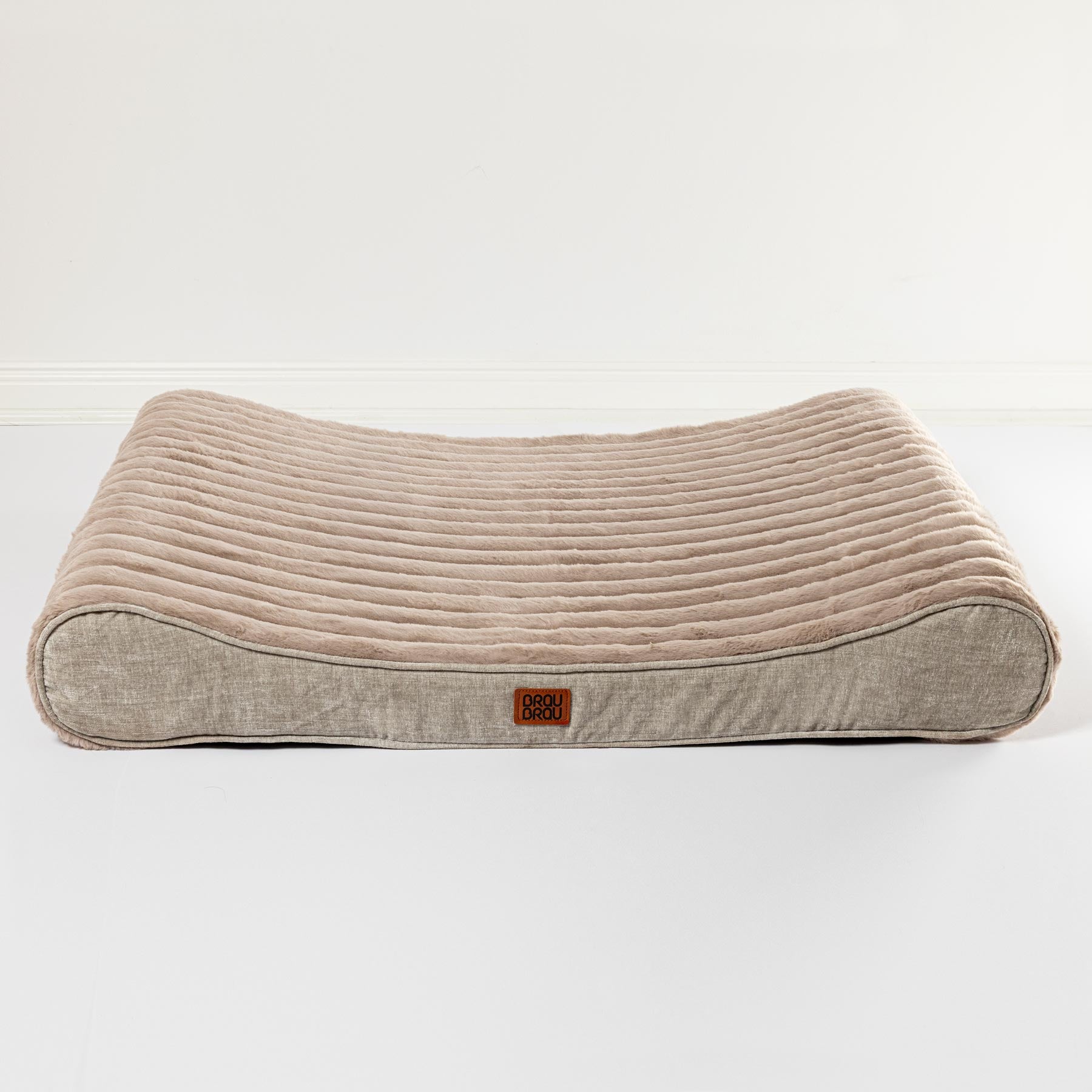 Beiges Bett - Relaxa Beige BRAUBRAU für Haustiere (Hunde und Katzen)