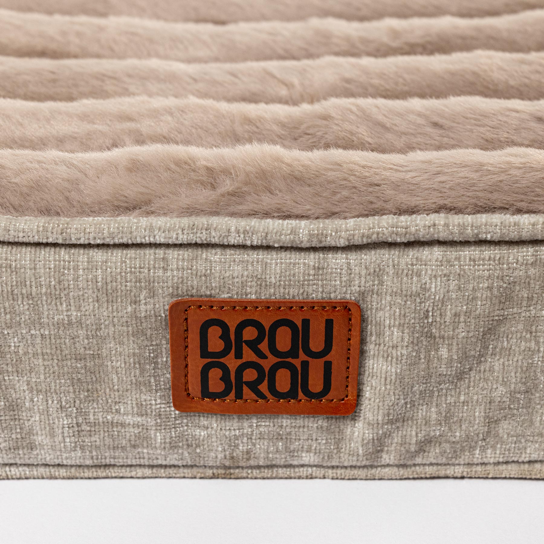 Beiges Bett - Relaxa Beige BRAUBRAU für Haustiere (Hunde und Katzen)