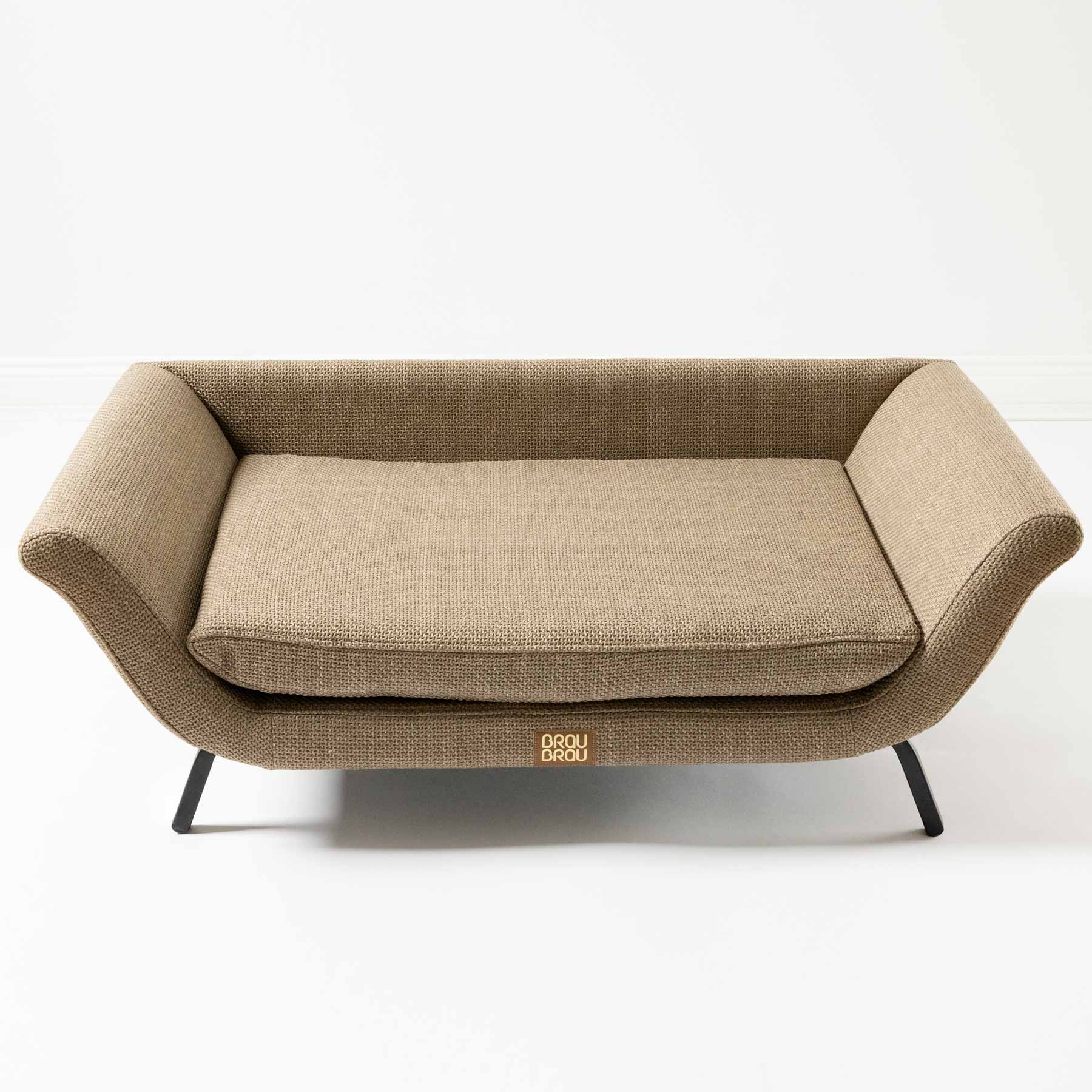 Beiges Sofa - Retro BRAUBRAU für Haustiere (Hunde und Katzen)